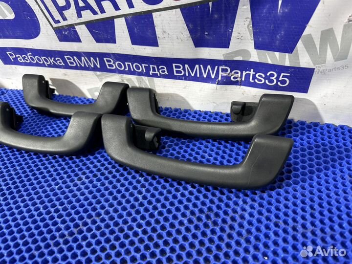 Чёрная ручка потолка BMW F10 комплект 4шт