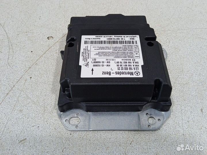 Блок SRS Мерседес W463 G