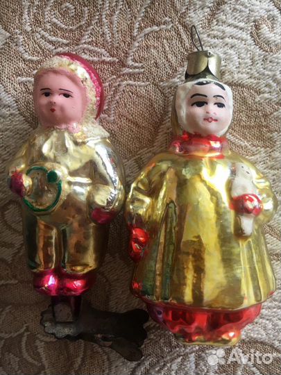 Елочные игрушки СССР