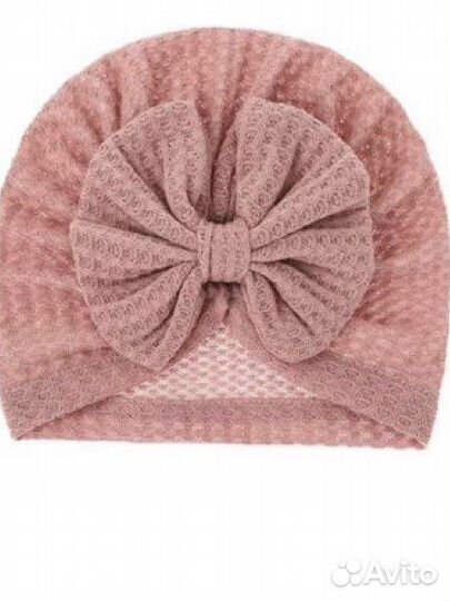 Шапочка чалма / тюрбан на девочку