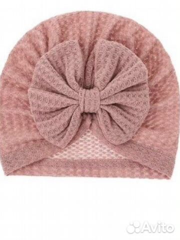 Шапочка чалма / тюрбан на девочку