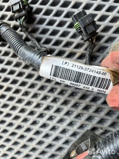 Лада веста проводка мотора