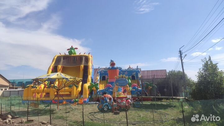 Батут дракон 7