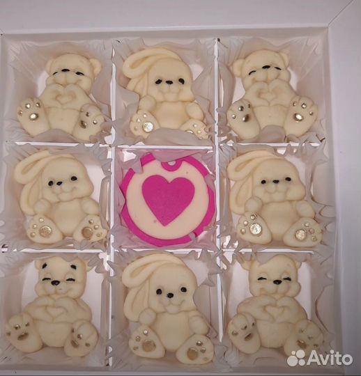 Шоколад ручной работы конфеты с орехами