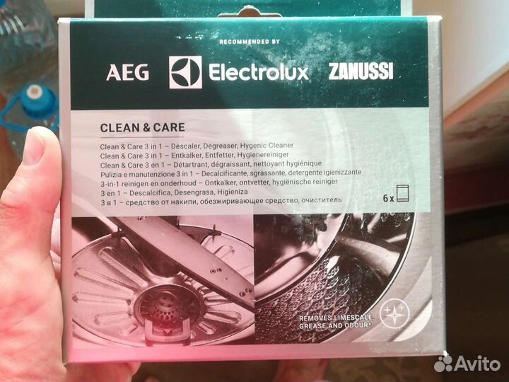 Electrolux clean and care чистящее средство