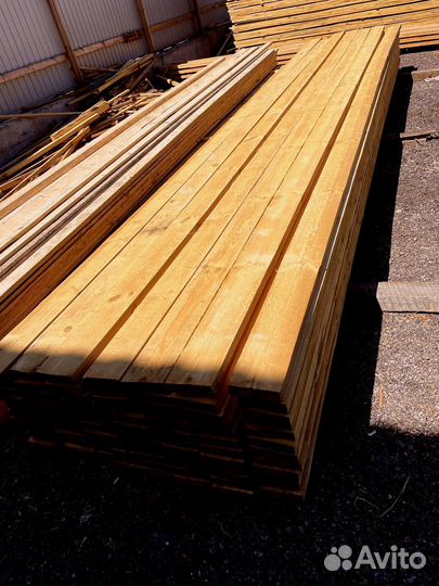 Доска обрезная 50х100х6000мм