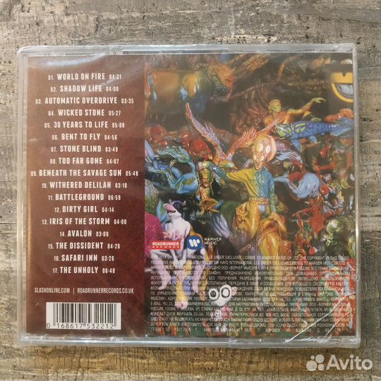 Slash - World On Fire (2014) CD