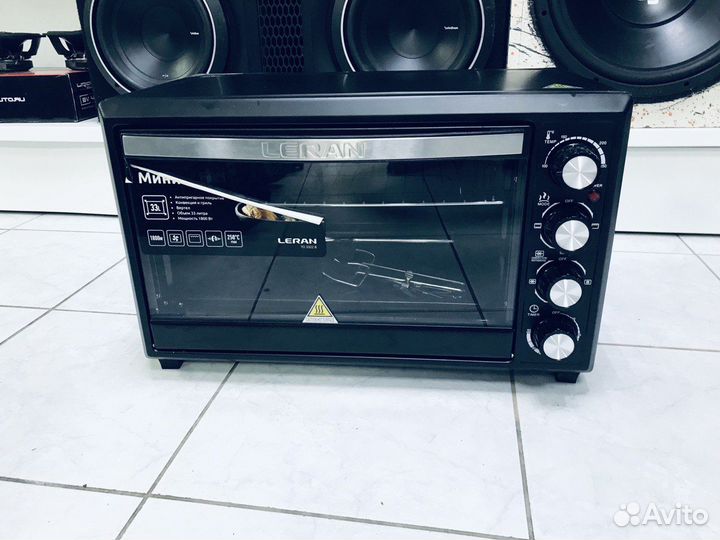 Мини-печь Leran TO 3322 B, черный (43)