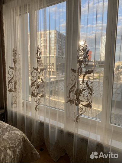 Комплект шторы и тюль