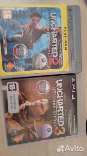 Uncharted 2 и 3 ps3