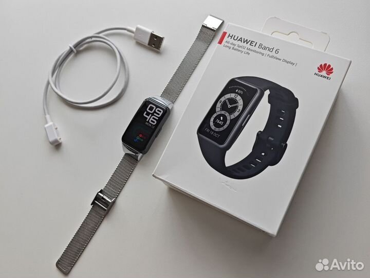 Фитнес браслет huawei band 6