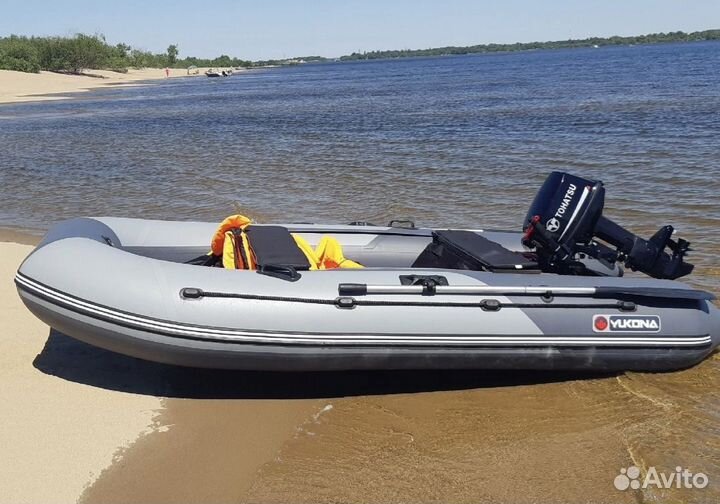 Надувная лодка пвх с мотором