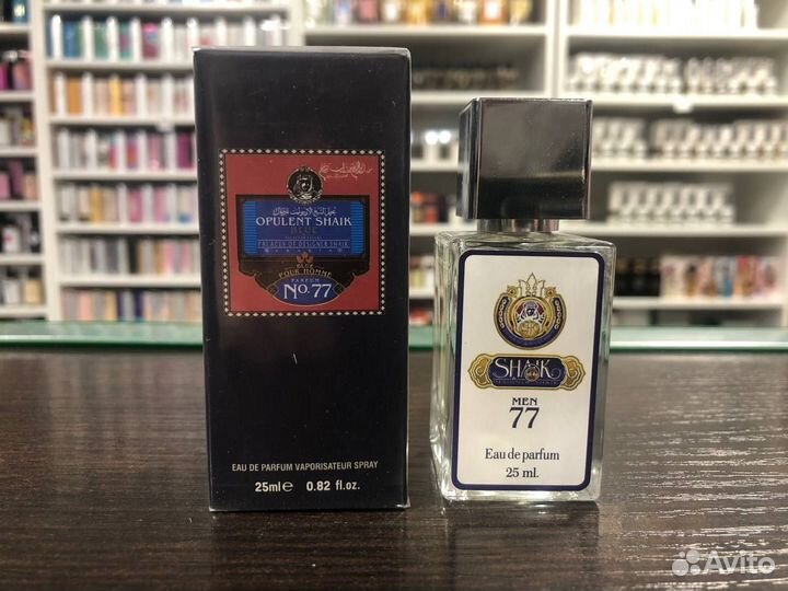 Духи Opulent shaik blue № 77 опулент шейк