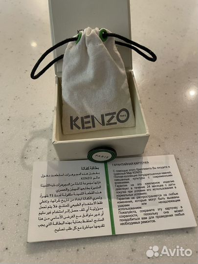 Комплект Kenzo серьги колье