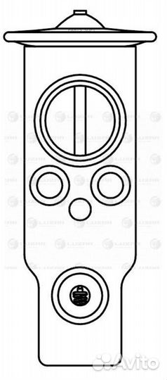 Клапан расширительный трв для а/м Toyota LC 200 (0