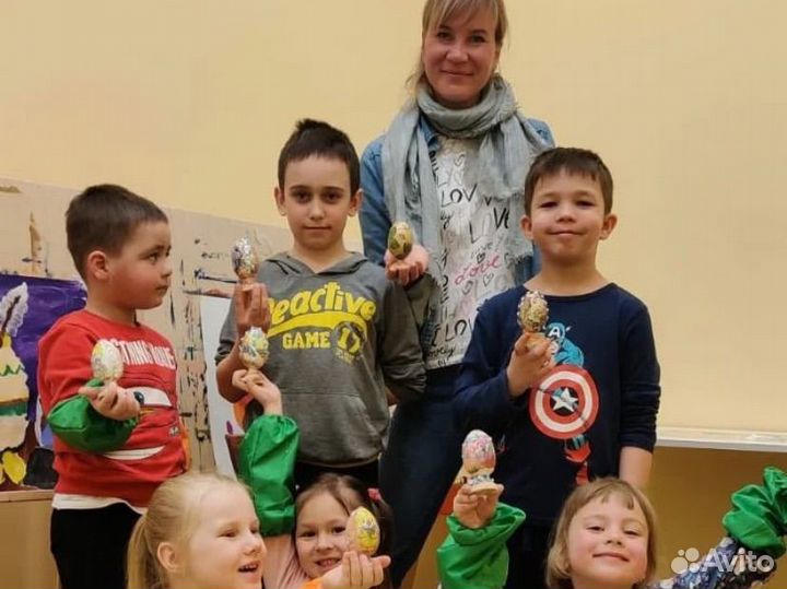 Развивающие занятия по лепке в Митино