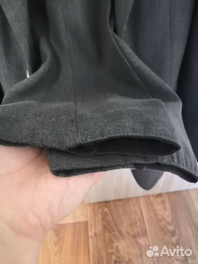 Школьный костюм для мальчика 128 серый