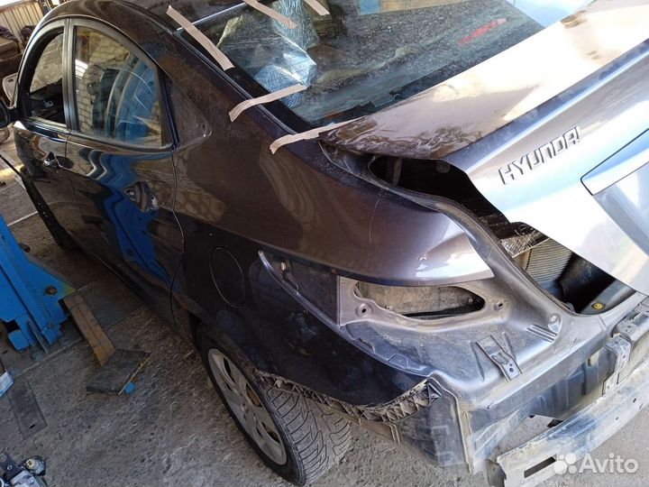 Четветь задняя крыло hyundai солярис седан
