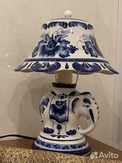 Лампа со слоном