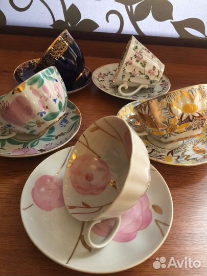 Сервиз чайный лфз Винтаж Чайные пары пары