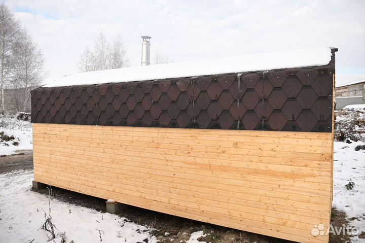 Баня деревянная