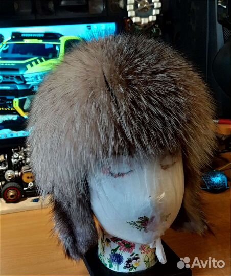 Шапка женская лиса