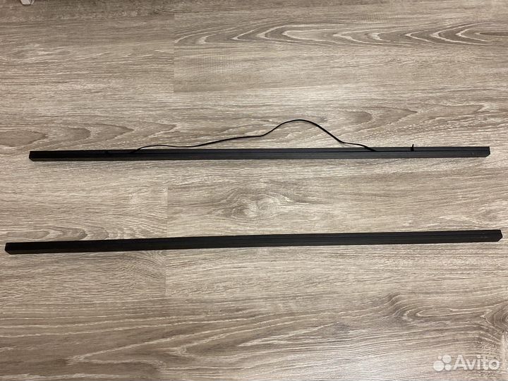 Магнитный держатель для плакатов деревянный черный