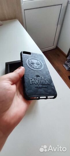 Чехол на iPhone 6 7 Чёрная пантера Marvel