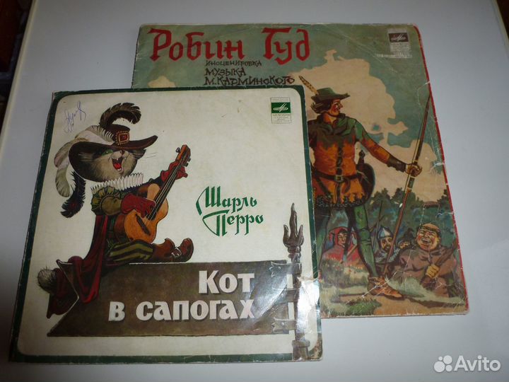 Пластинки детские в ассортименте