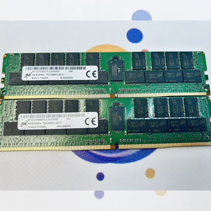 [MTA72ASS8G72LZ-2G6] Ddr4 64gb Ecc Reg Micron Mta72ass8g72lz-2g6