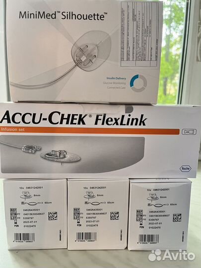 Инфузионный набор Минимед, Аккучек