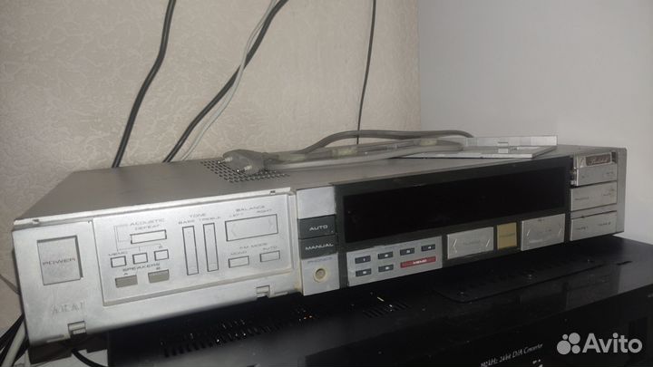 Ресивер akai aa-r22l на детали/ремонт