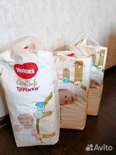 Трусики,подгузники Huggies Elite Soft и другие