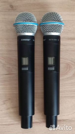 Радиомикрофоны Shure Glxd4 Beta58A новые в коробке