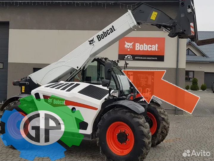 Стекло лобовое телескопического погрузчика bobcat