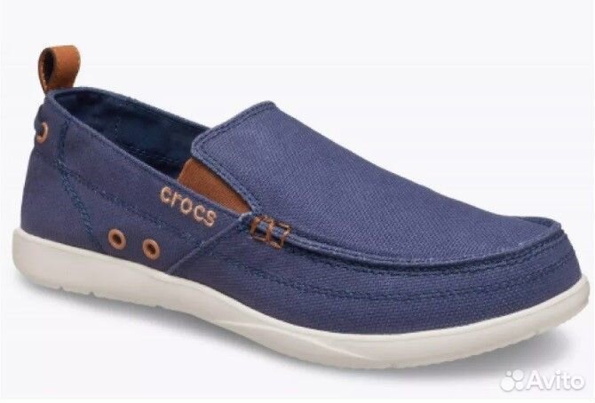 Мокасины слипоны кеды лоферы Walu Crocs 39 - 48 р