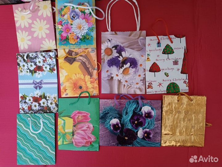 Пакет подарочный и новогодний