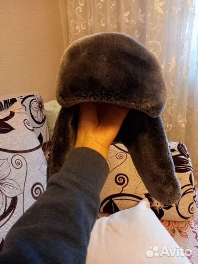 Шапка ушанка детская