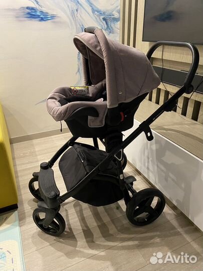 Коляска 3 в 1 Adamex Cortina