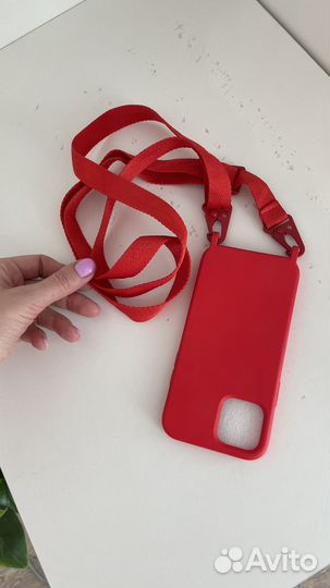 Чехол на iPhone 12 pro с ремнем