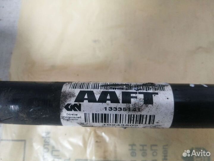 Привод передний правый Opel Astra J, 1.6, МКПП