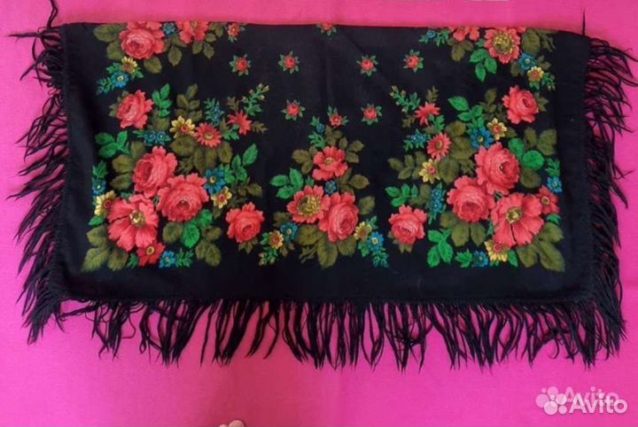 Платки и косынки СССР винтаж