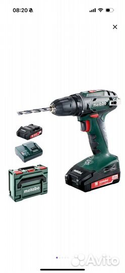 Шуруповерт metabo bs 18