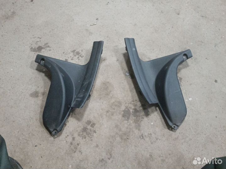 Накладка порога задняя LR kia ceed 2 хэтчбек