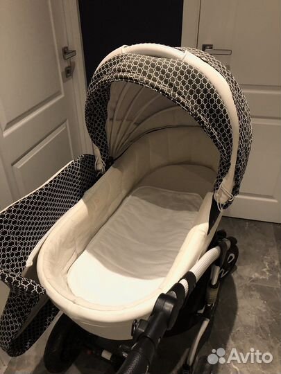 Коляска adamex barletta 2в1 + автокресло