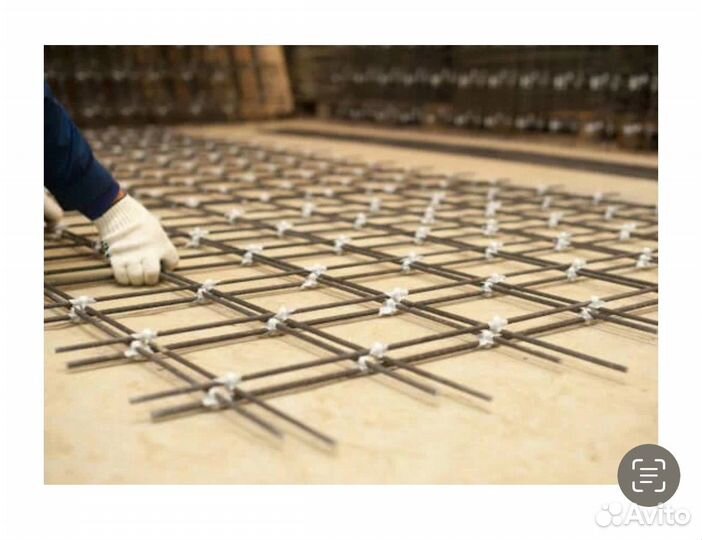 Готовая сетка для армирования фундамента