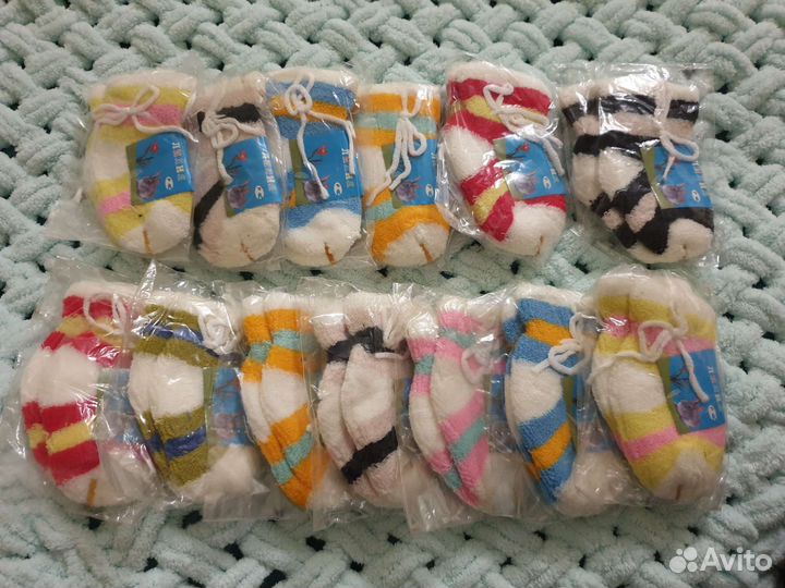 Тёплые носочки для малышей