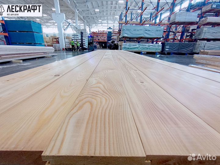 Доска пола 27*141*4000 мм сорт C лиственница