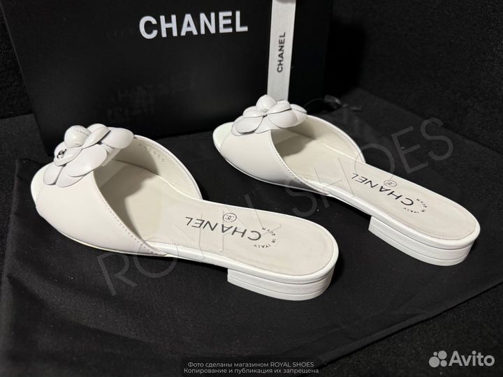 Шлепанцы женские Chanel