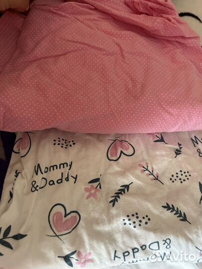 Простынь на резинке 120 60